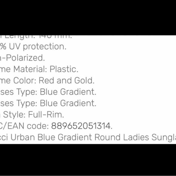 GUCCI RED GLITTER URBAN AVIATOR SUNGLASSES - Picture 7 of 16